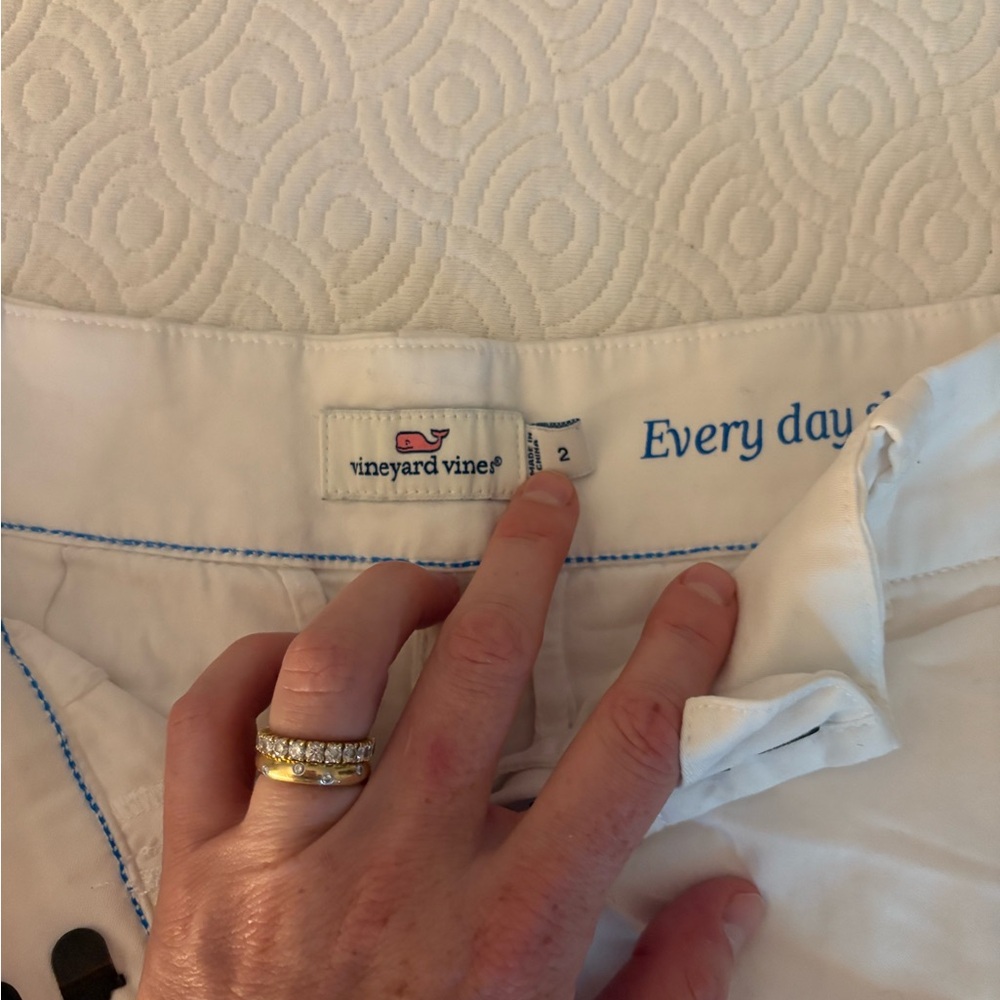 Vineyard Vines White Cotton Sheets